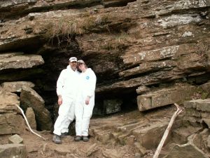 Heading into the Bat Cave.